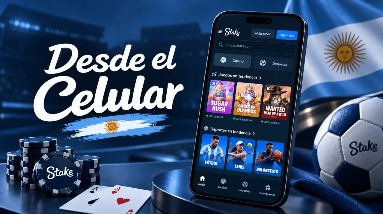 Stake Casino Online Argentina desde el celular
